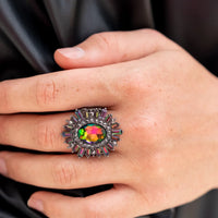 Astral Attitude Multi Ring Paparazzi Life of the Party Exclusive