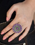 Posy Paradise - Purple Ring Paparazzi