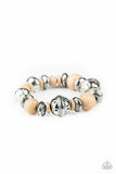 Majestic Masonry - Brown Bracelet Paparazzi