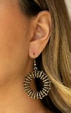 Girl Of Your GLEAMS - Brass Earrings Paparazzi