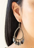 All In Good CHIME - Brass Earring Paparazzi